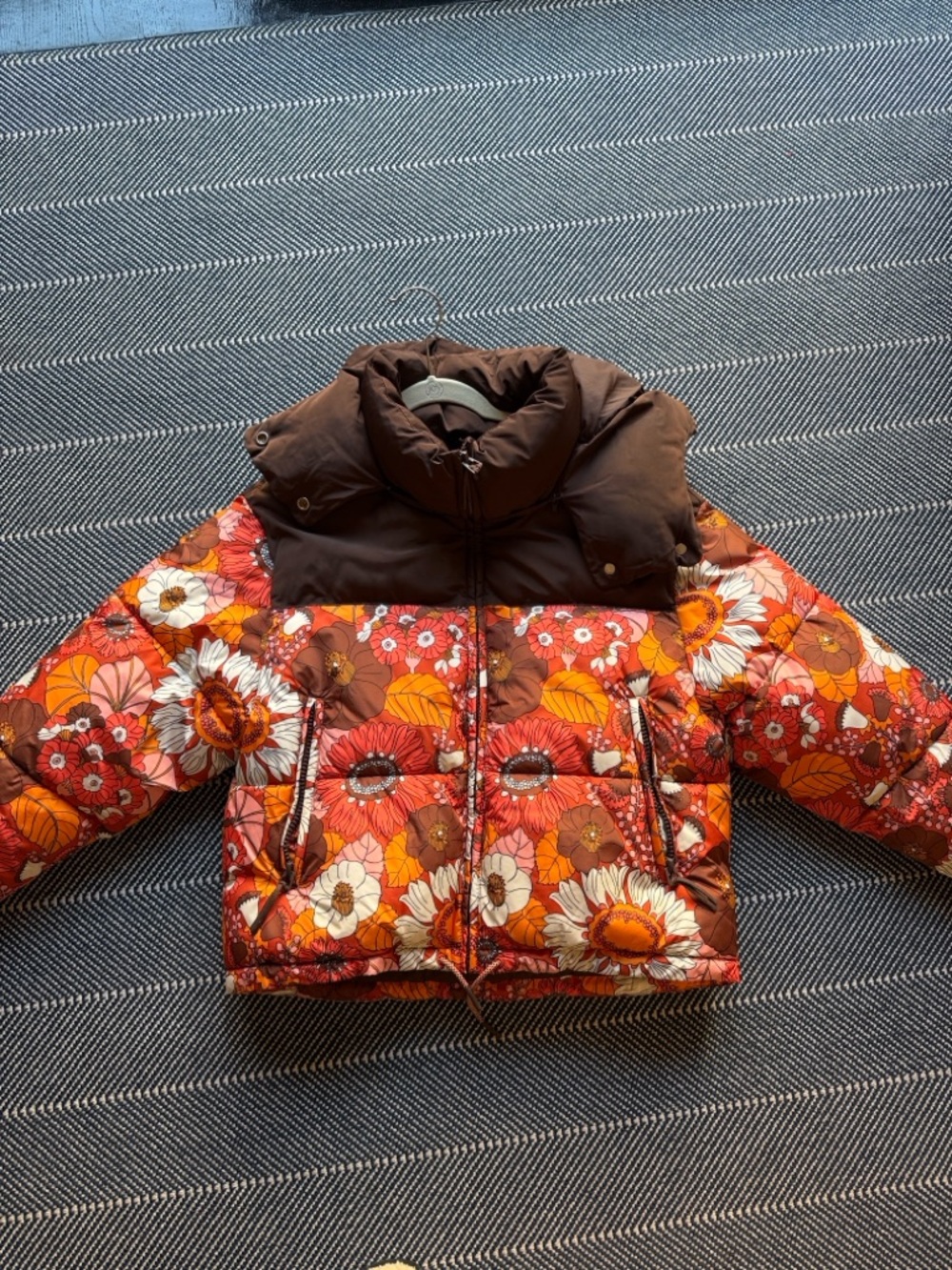 Women’s Zara Floral Puffer Jacket
